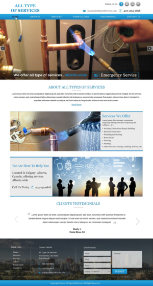 Web Design by harmi_199 for this project | Design: #14261588
