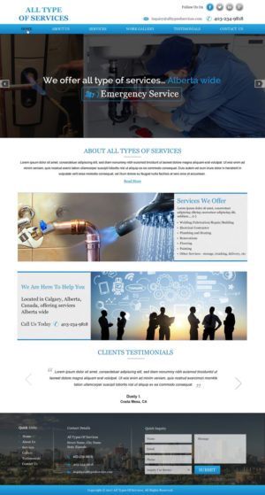 Web Design by harmi_199 for this project | Design: #14261589