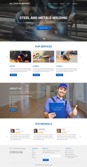 Web Design by pb for this project | Design: #14196800