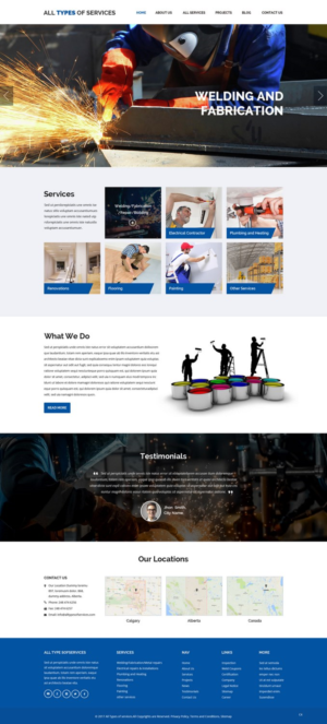 Web Design by pb for this project | Design: #14196814