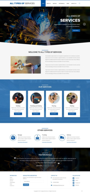 Web Design by pb for this project | Design: #14196816