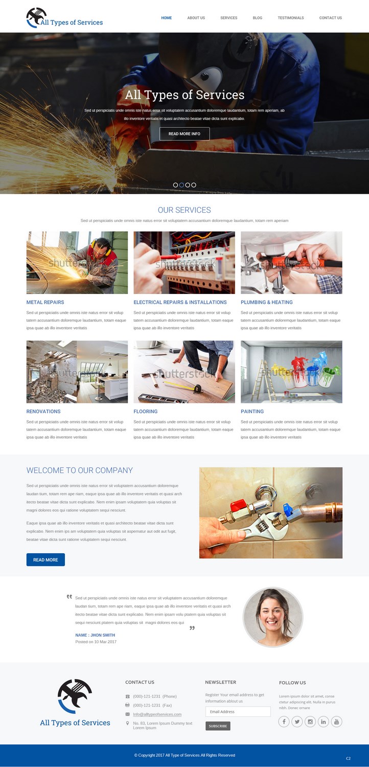 Web Design by pb for this project | Design #14196817
