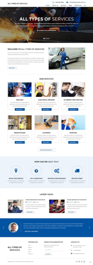 Web Design by pb for this project | Design: #14196821
