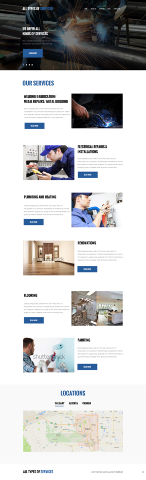 Web Design by pb for this project | Design: #14208909