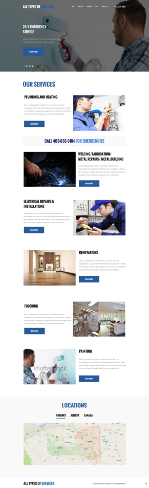 Web Design by pb for this project | Design: #14281862