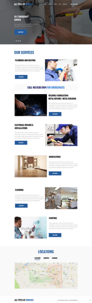 Web Design by pb for this project | Design: #14281863