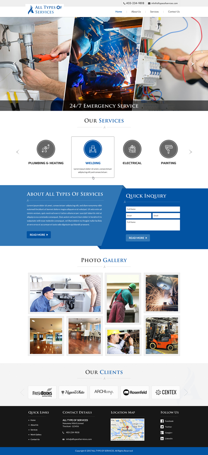 Web Design by Sbss for this project | Design: #14262958