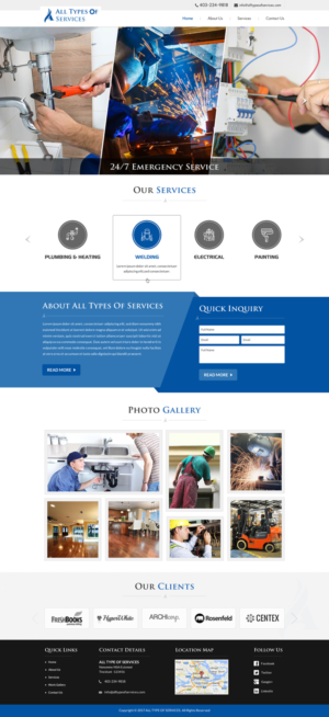 Web Design by Sbss for this project | Design: #14262958
