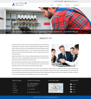All kinds of services  alltypesofservices.ca | Web Design by Sbss