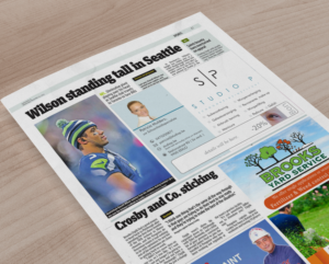 Newspaper Ad Design by Pint & Promotional Projects for Studio P | Design: #14198756