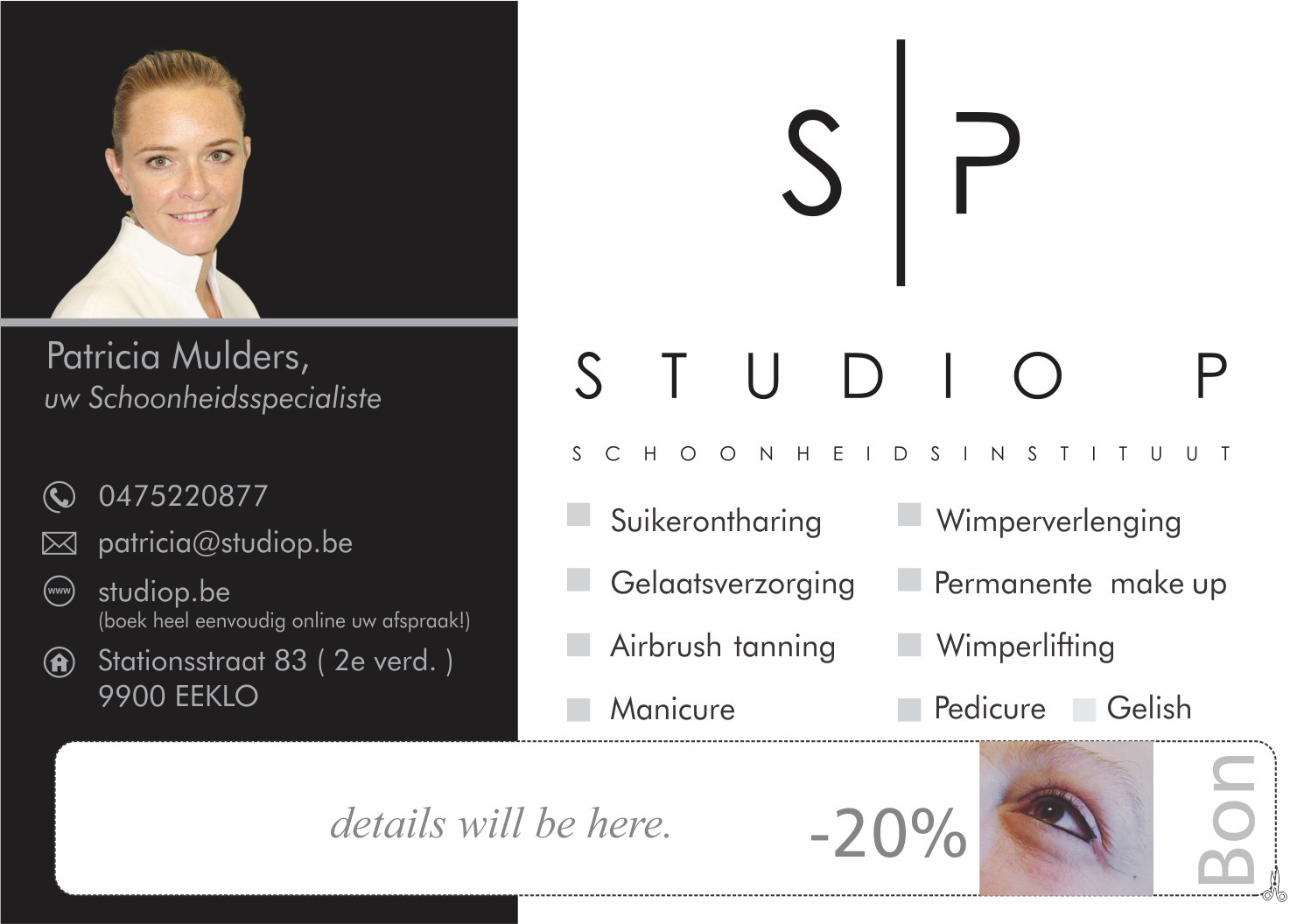 Design Annonce  par Pint & Promotional Projects pour Studio P | Design #14218398