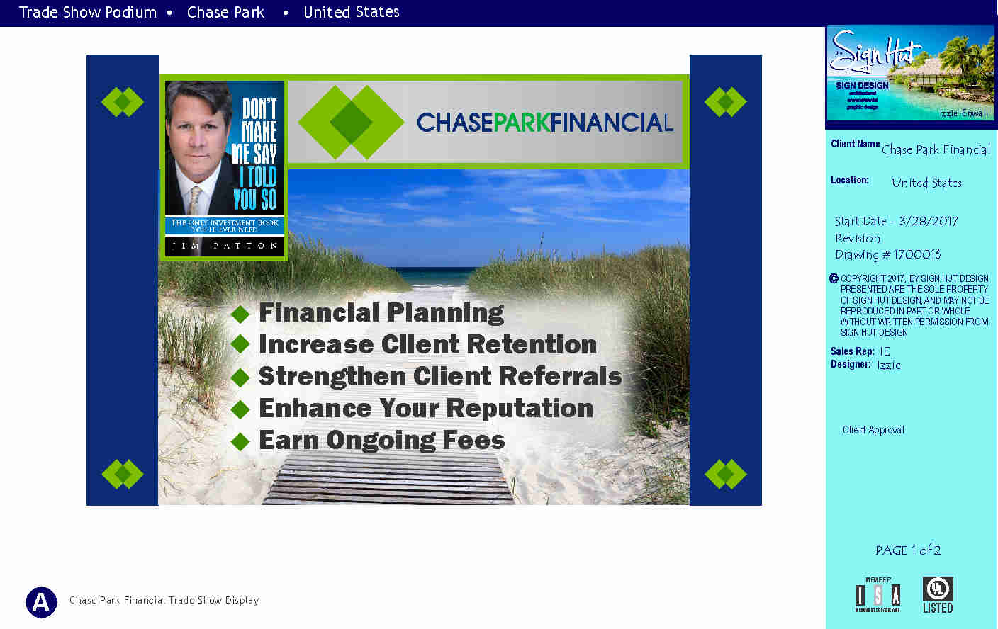 Signage Design by Laura for this project | Design #14283053