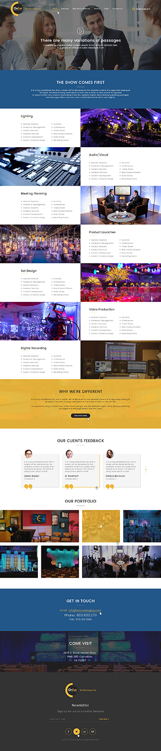 Web Design by Ved Web Services for Pulley Media, LLC | Design #14206284