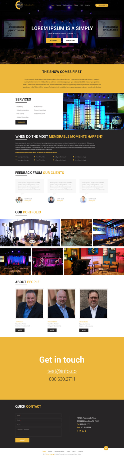 Web Design by sai.designer87 for Pulley Media, LLC | Design #14302888