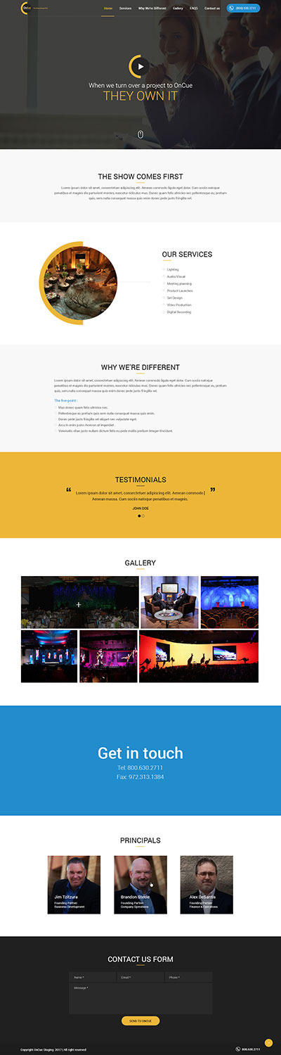 Web Design by syrwebdevelopment for Pulley Media, LLC | Design #14290348