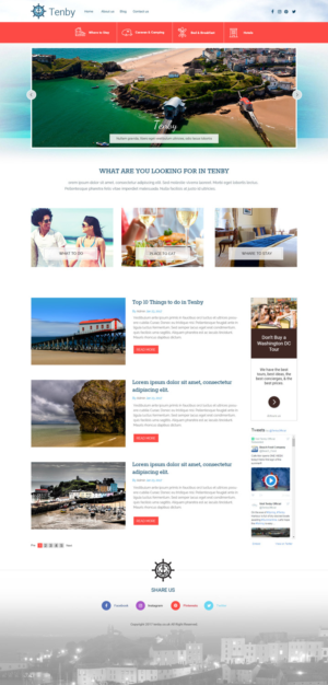 Web Design by Chikki for this project | Design: #14237859