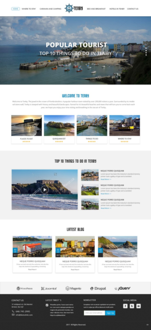 Web Design by pb for this project | Design: #14209325
