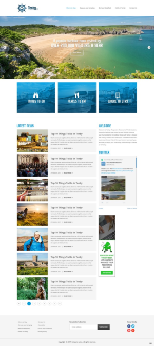 Web Design by pb for this project | Design: #14209326