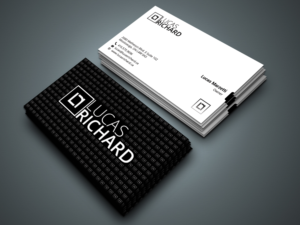 Diseño de Tarjeta de Presentación por zahidrabby.bigc para Lucas Richard Design | Diseño: #14192578