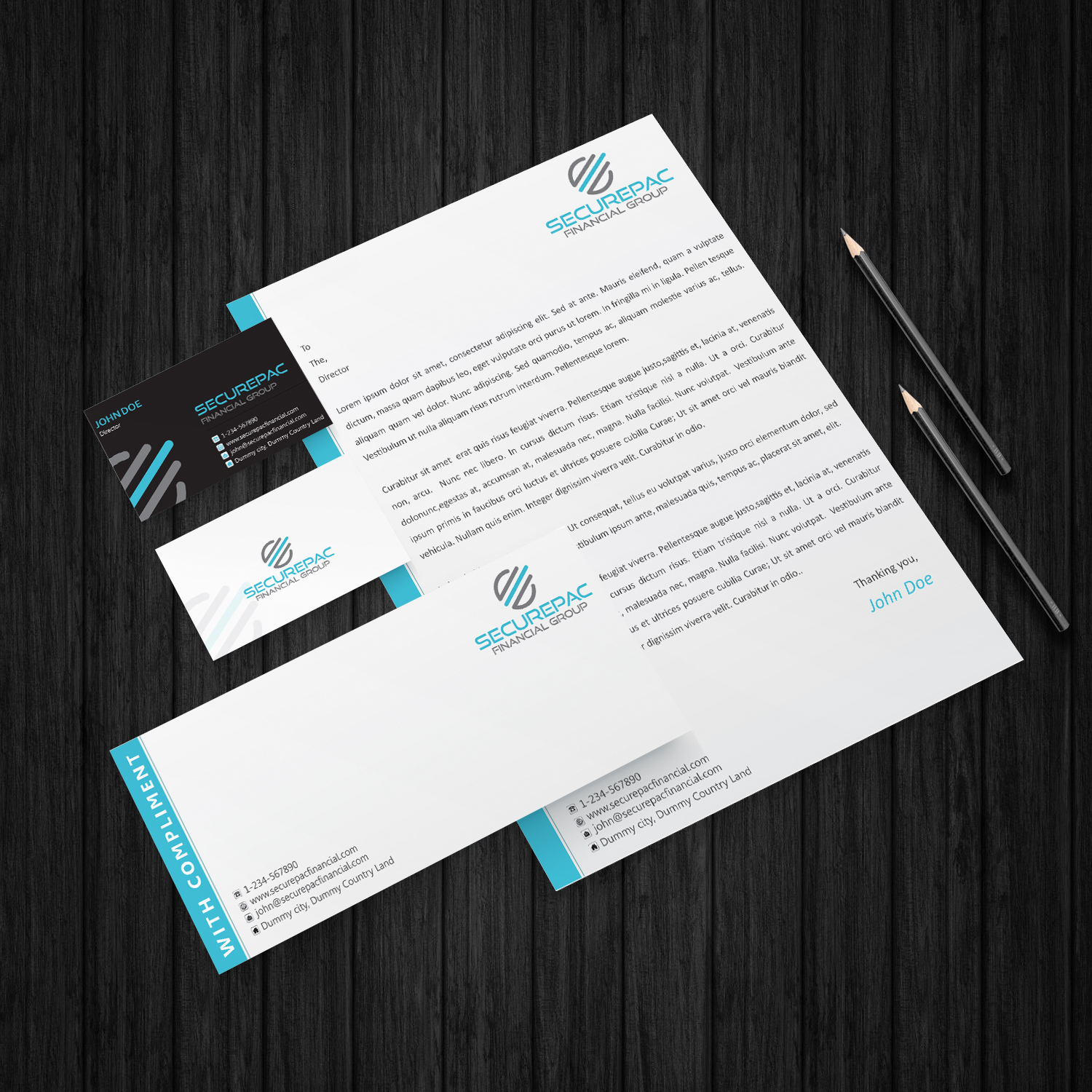 Stationery Design by Creative Jiniya for this project | Design #14209993