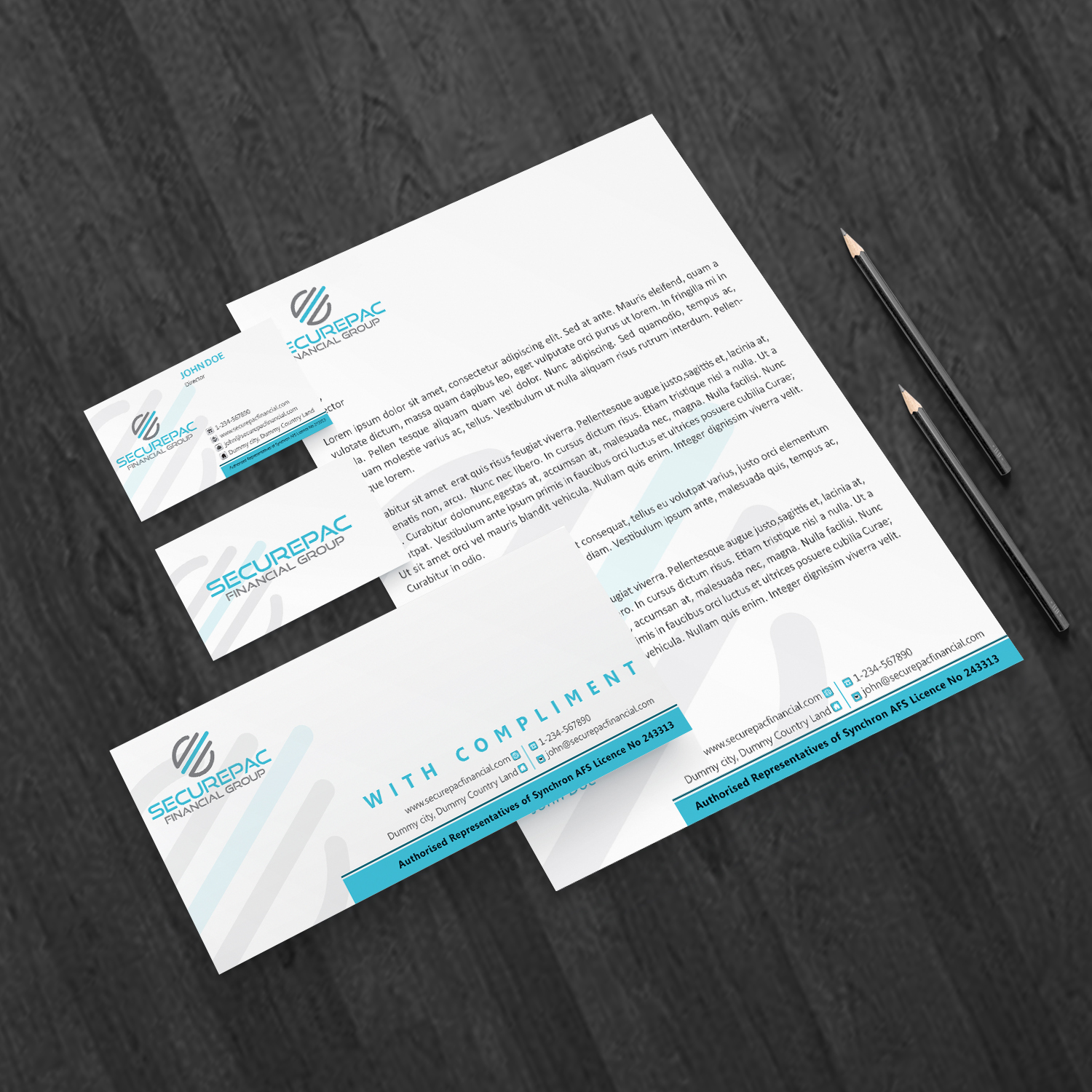 Stationery Design by Creative Jiniya for this project | Design #14217048
