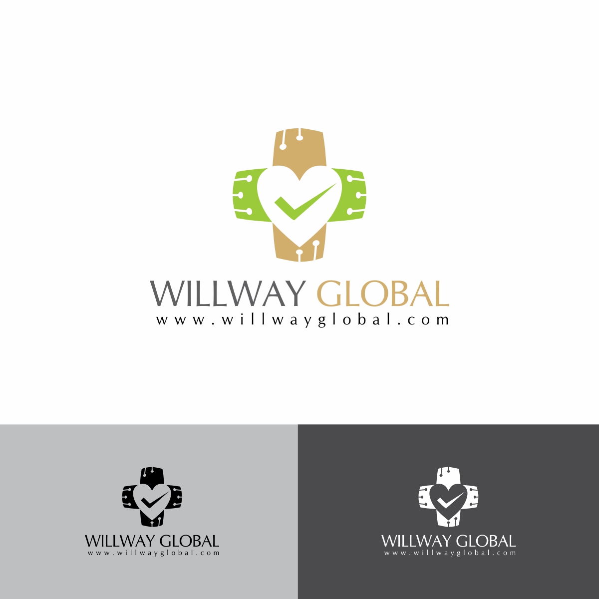 Diseño de Logo por webeezine para WILLWAY GLOBAL, LLC | Diseño #14291305