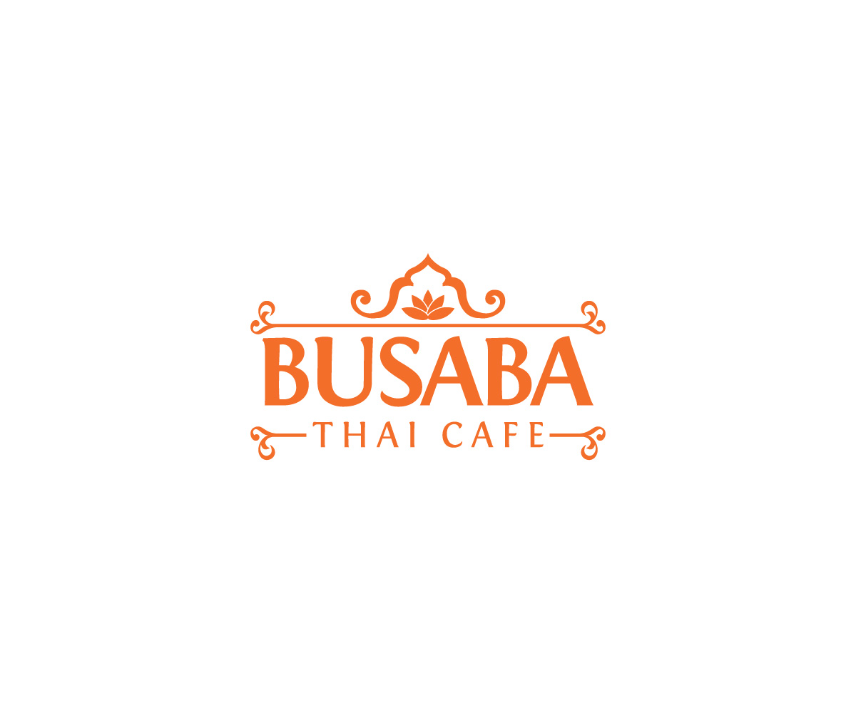 Logo and Business Card Design by Sergio Coelho for Busaba Thai Cafe | Design #14228461