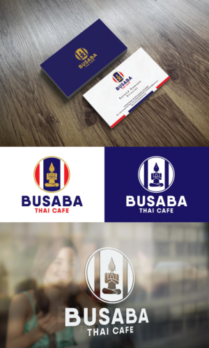 Logo and Business Card Design by Anoushay for Busaba Thai Cafe | Design: #14206347