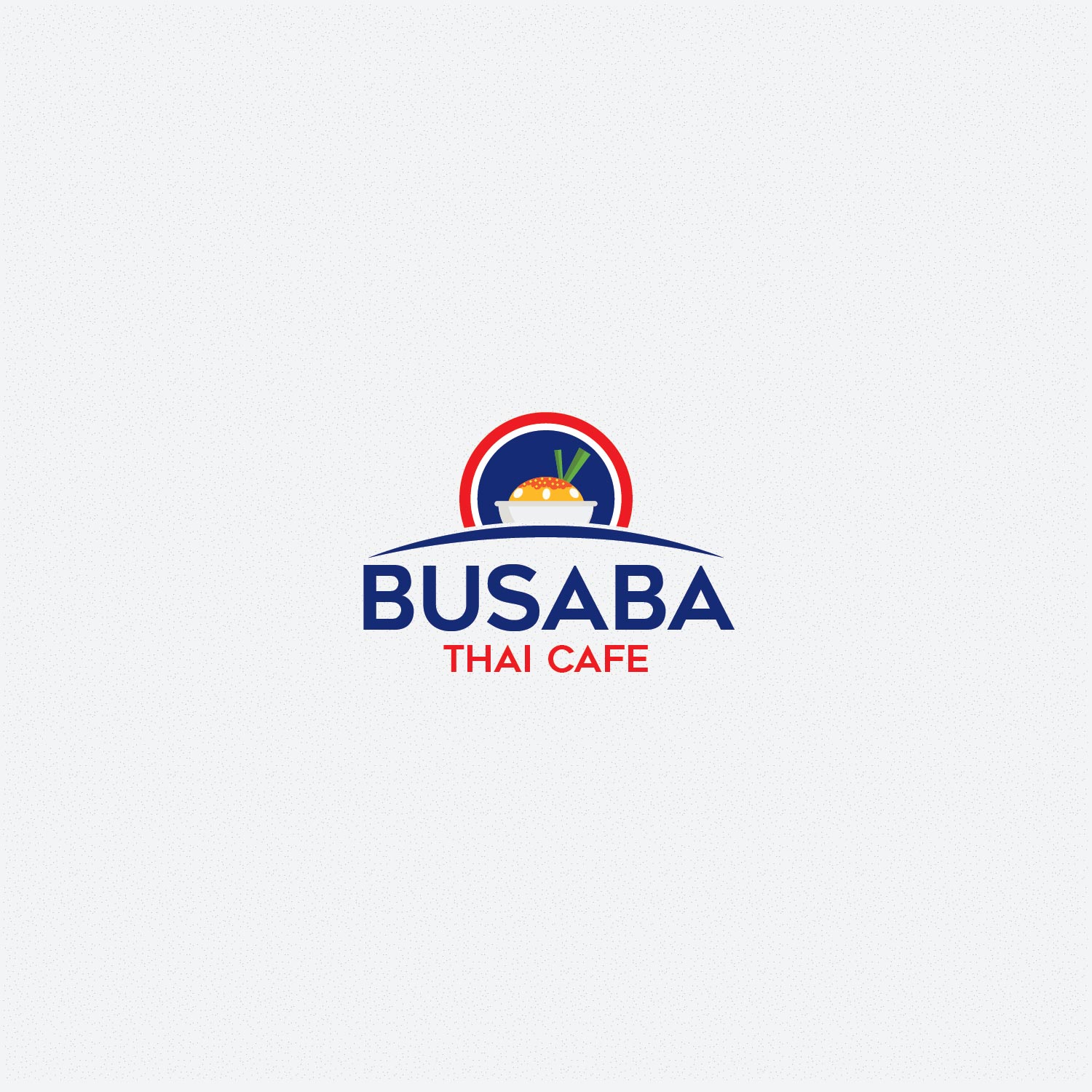 Logo and Business Card Design by Anoushay for Busaba Thai Cafe | Design #14206893