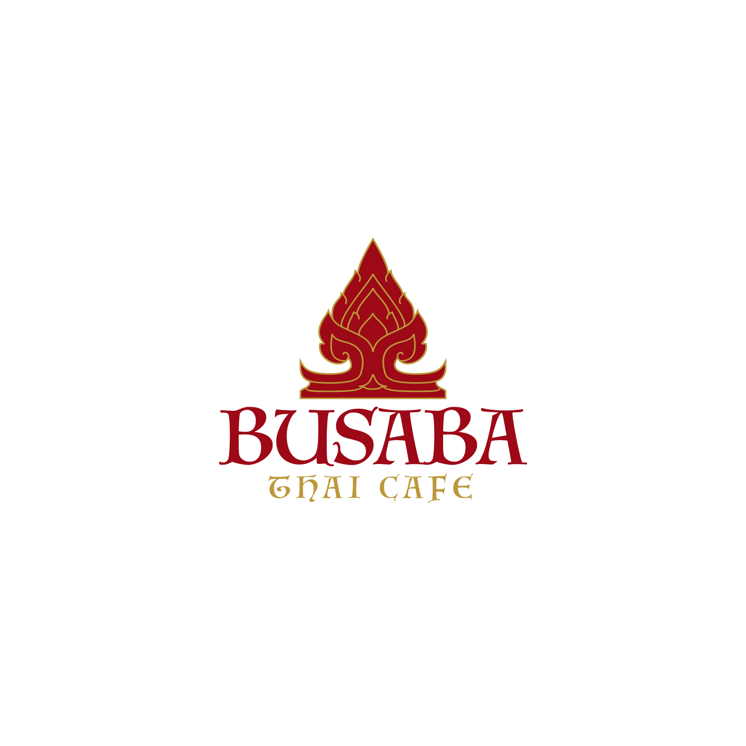 Logo and Business Card Design by Anoushay for Busaba Thai Cafe | Design #14233066