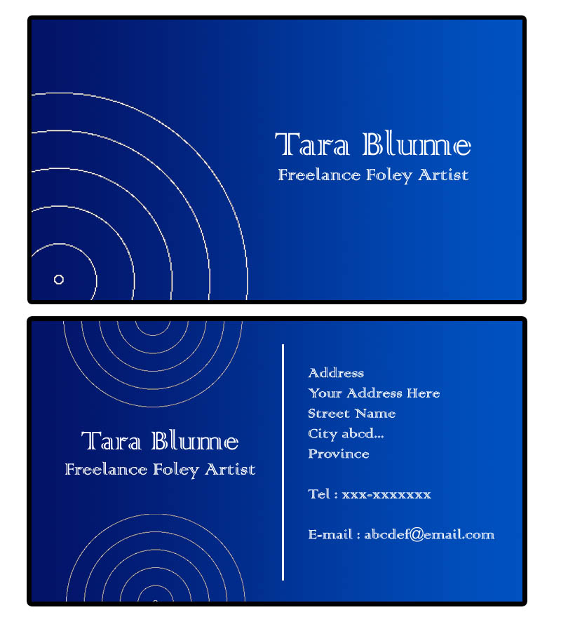 Business Card Design by jayasri for this project | Design #567287