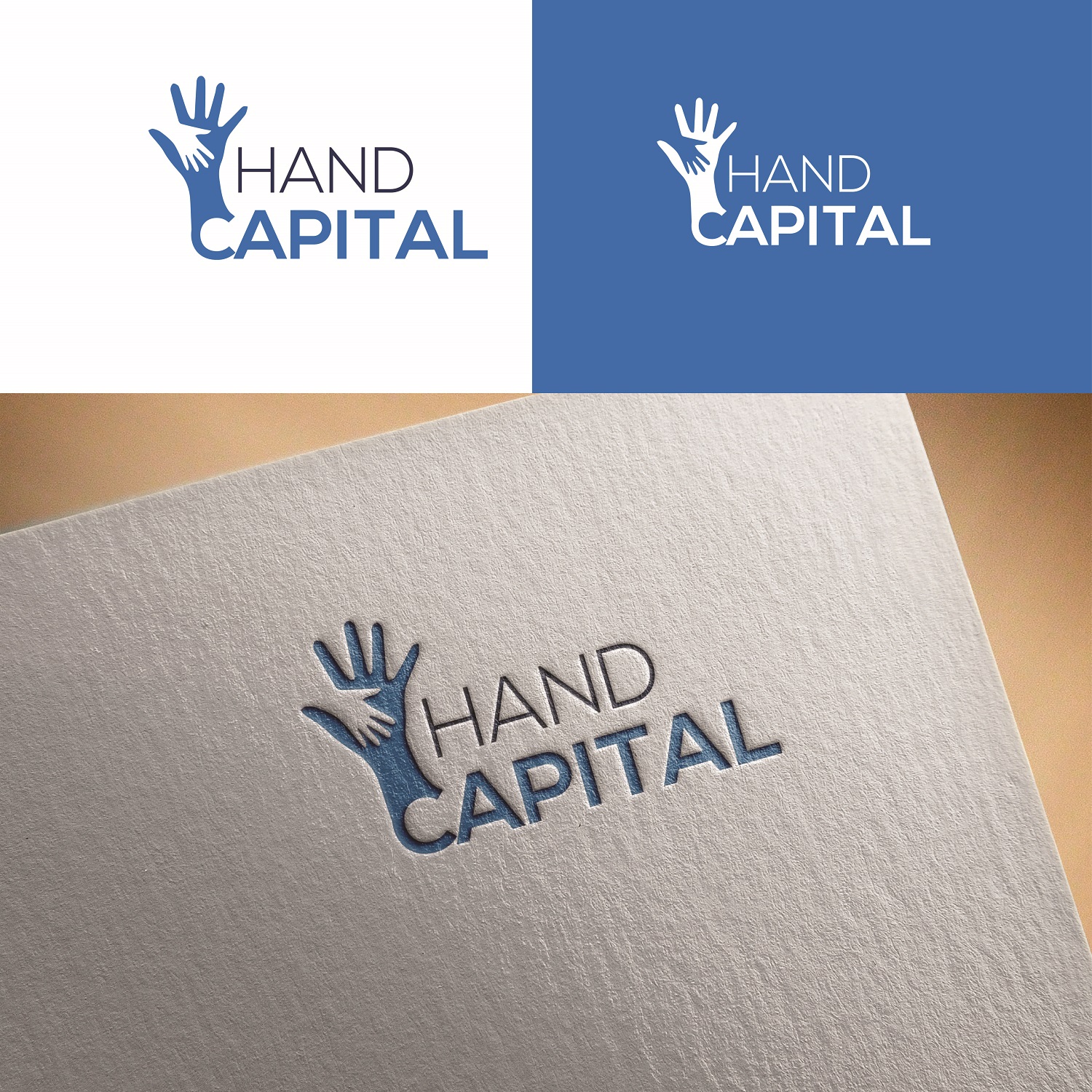Logo Design by naik for Hand Capital | Design #14228359