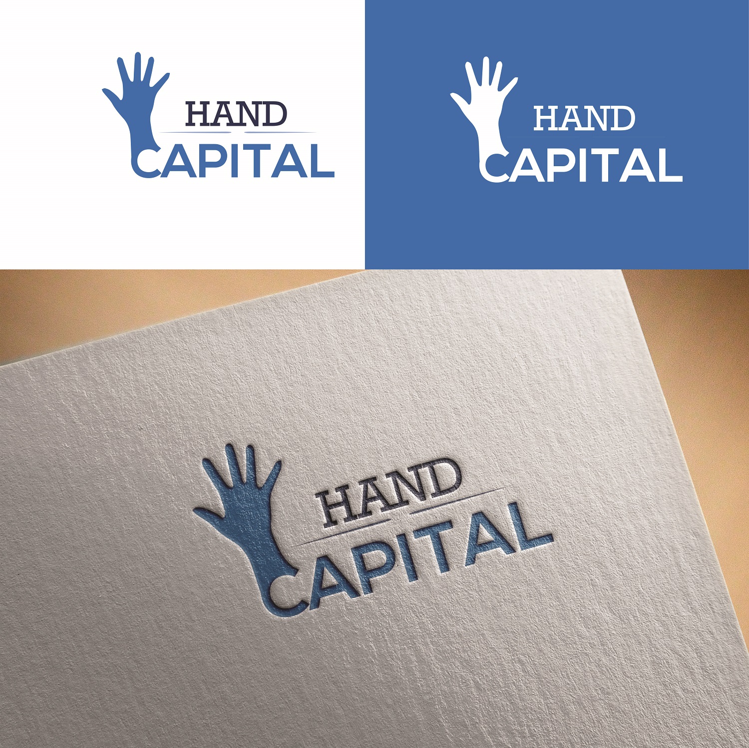 Logo Design by naik for Hand Capital | Design #14228709