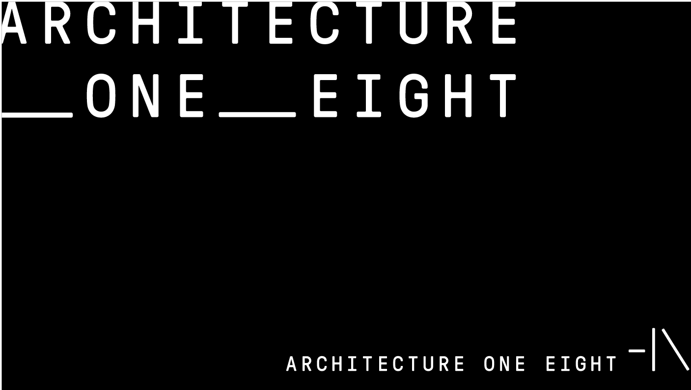 Diseño de Logo por enroutecollection para Architecture One Eight Ltd | Diseño #14199344