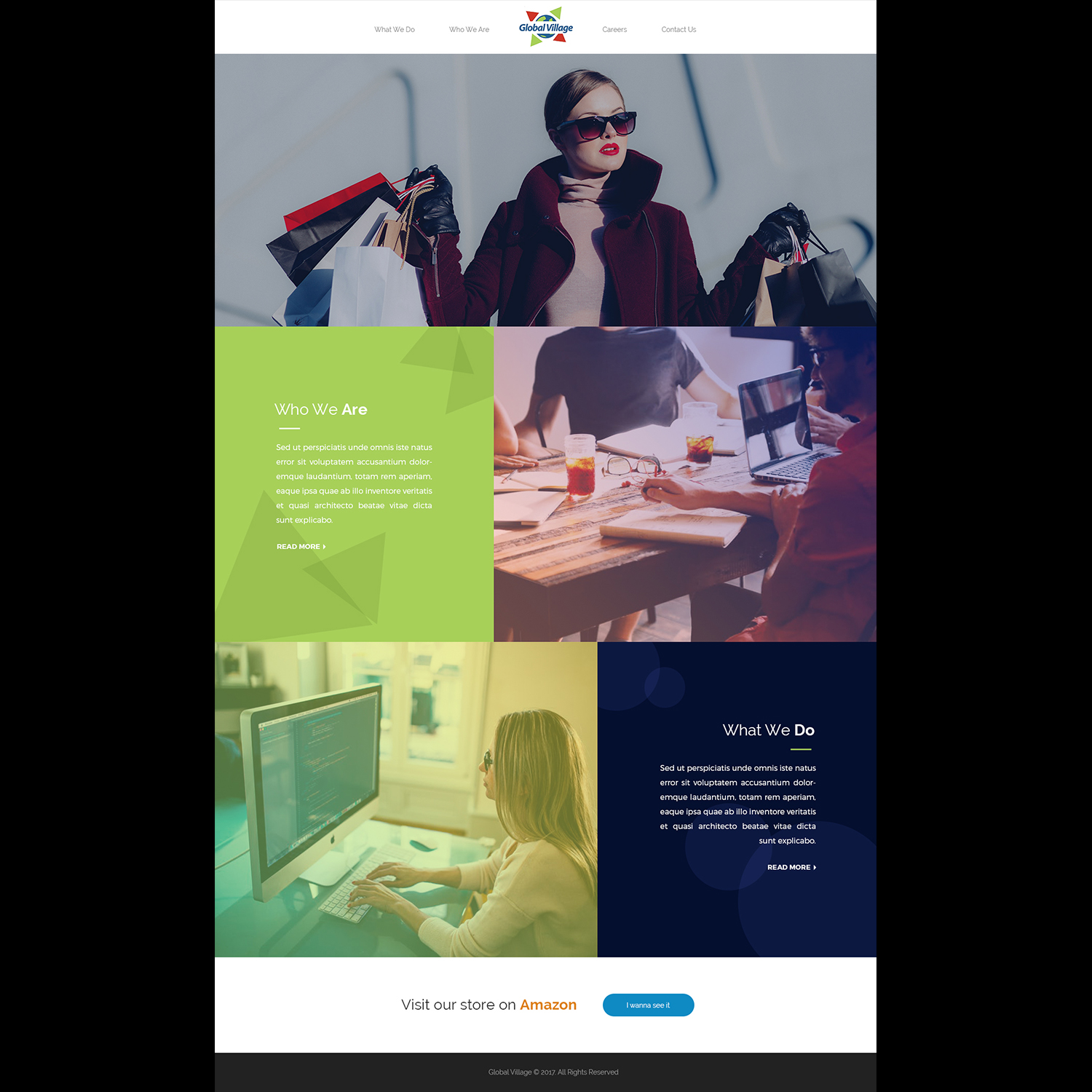 Web-Design von Victor für Global Village Trading | Design #14214033