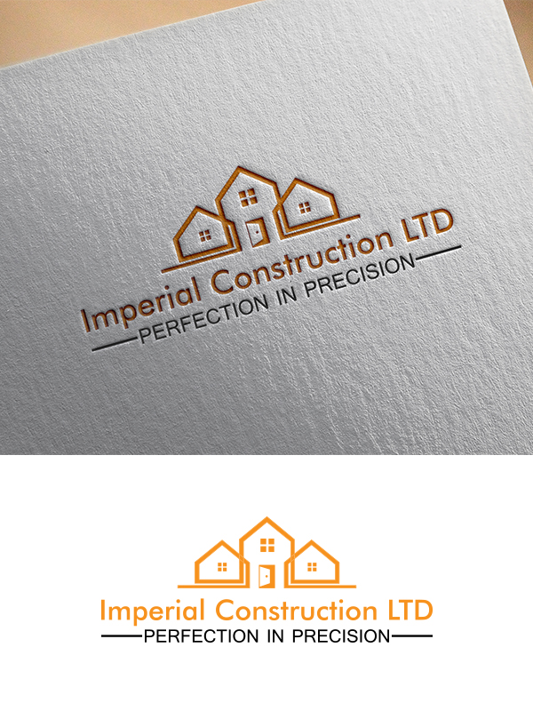 Logo Design by Creative Sarah for Imperial Construction LTD | Design: #14361435