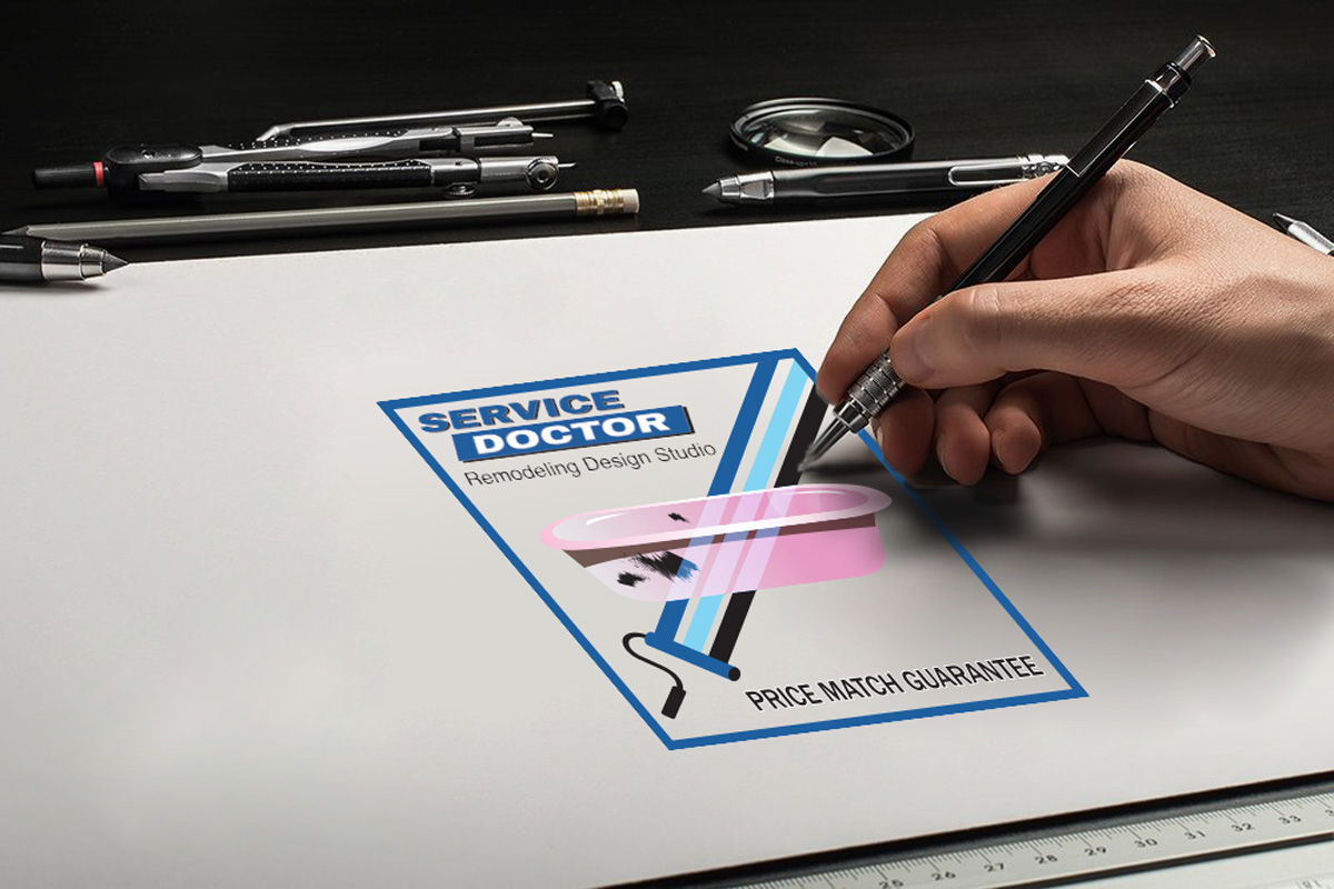 Diseño Vectorizado por Wonderful design para Service Doctor Remodeling & Design Studio | Diseño #14267663