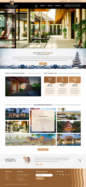 Web Design by RupalTechno for Texture Inc | Design: #14371413