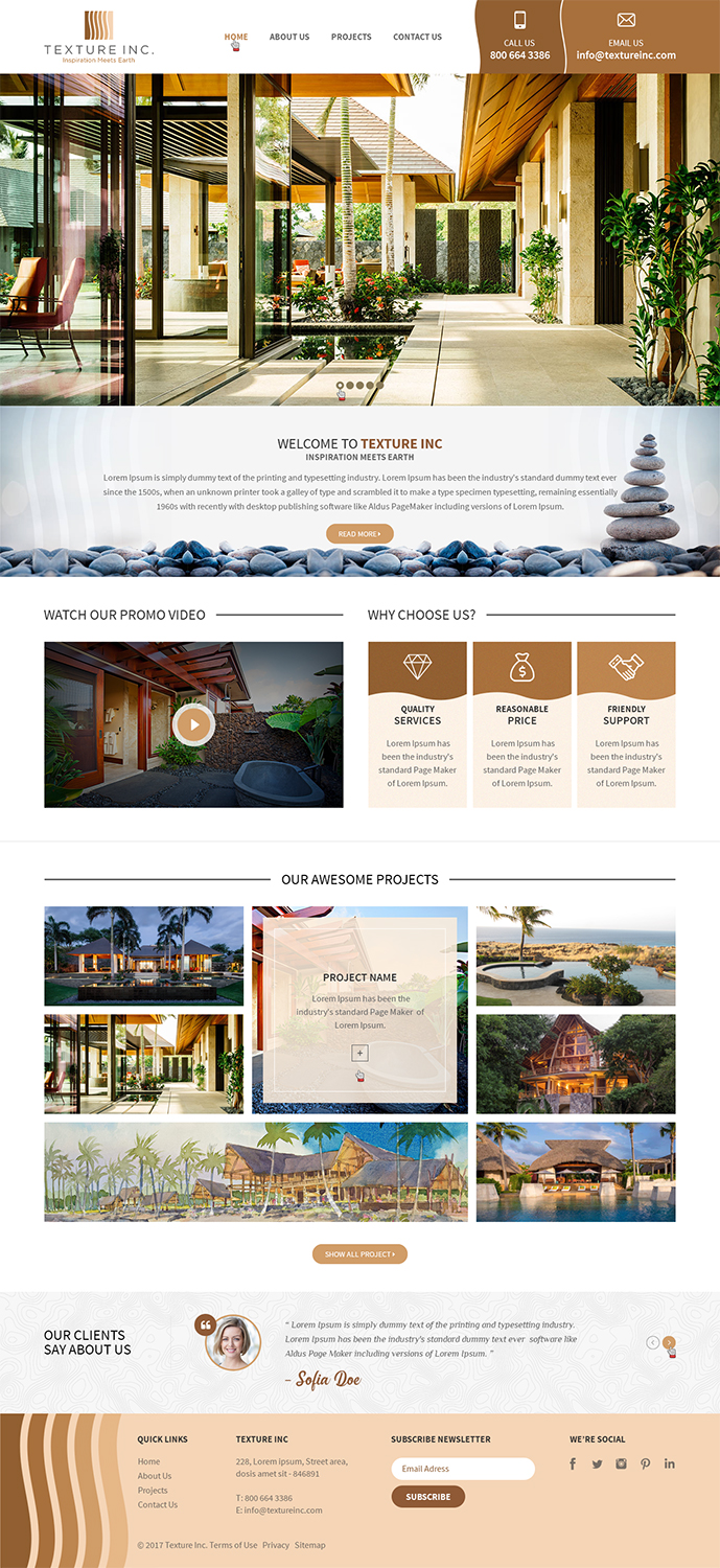 Web Design by RupalTechno for Texture Inc | Design #14371425