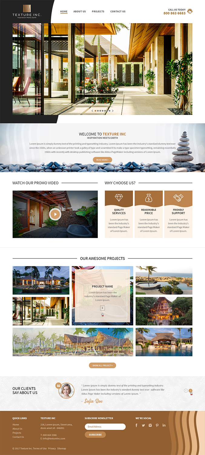 Web Design by RupalTechno for Texture Inc | Design #14371527