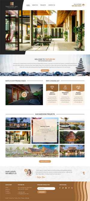 Web Design by RupalTechno for Texture Inc | Design: #14371527