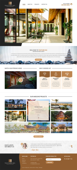 Web Design by RupalTechno for Texture Inc | Design: #14444955