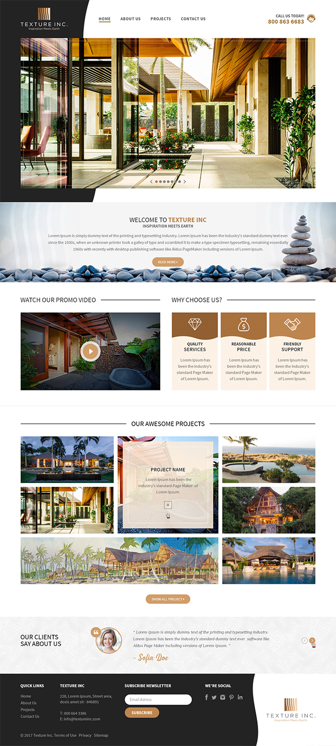 Web Design by RupalTechno for Texture Inc | Design #14444957