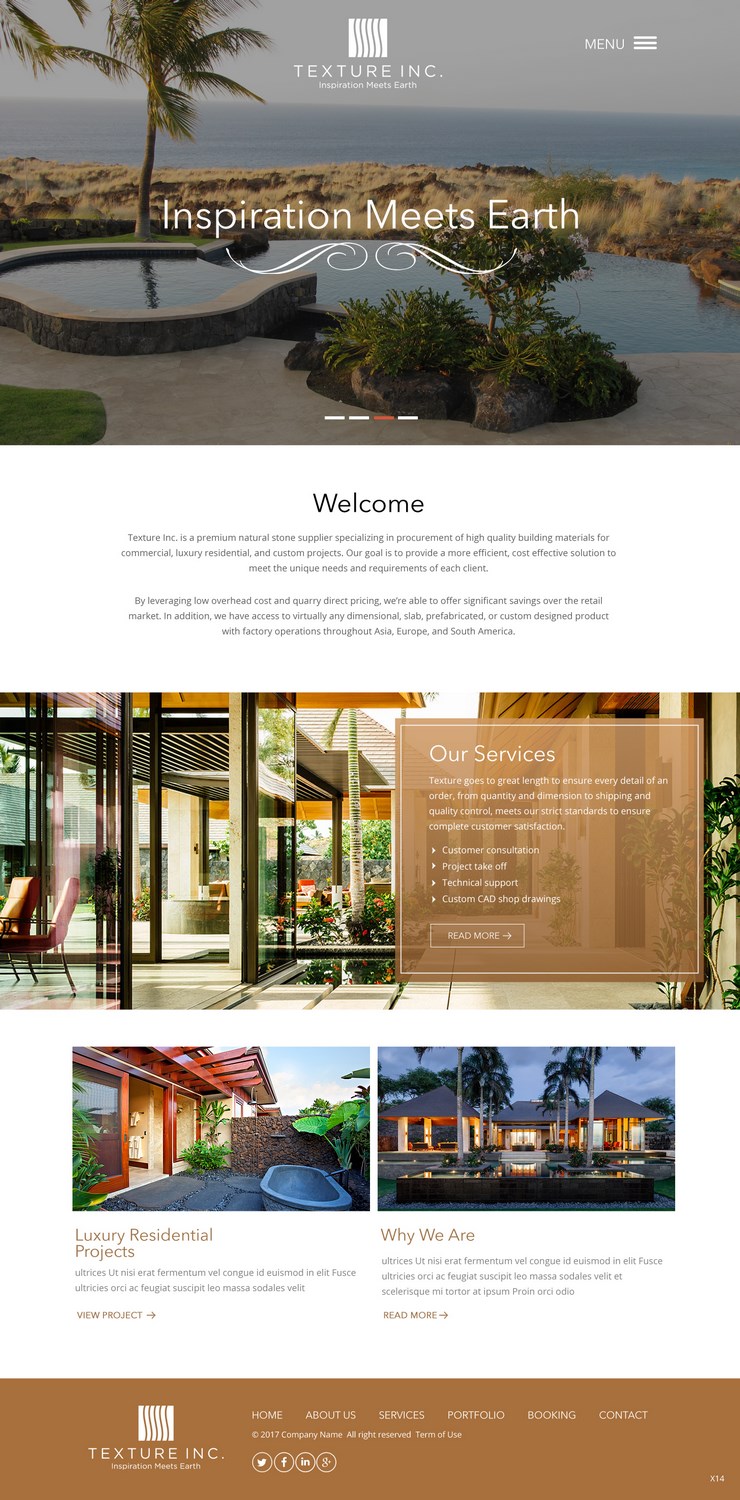 Web Design by pb for Texture Inc | Design #14327780
