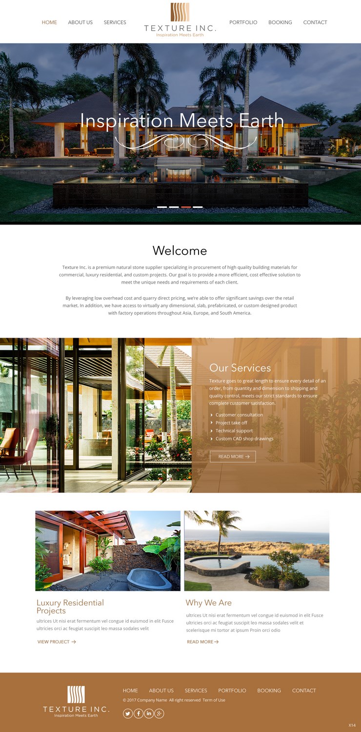 Web Design by pb for Texture Inc | Design #14327782