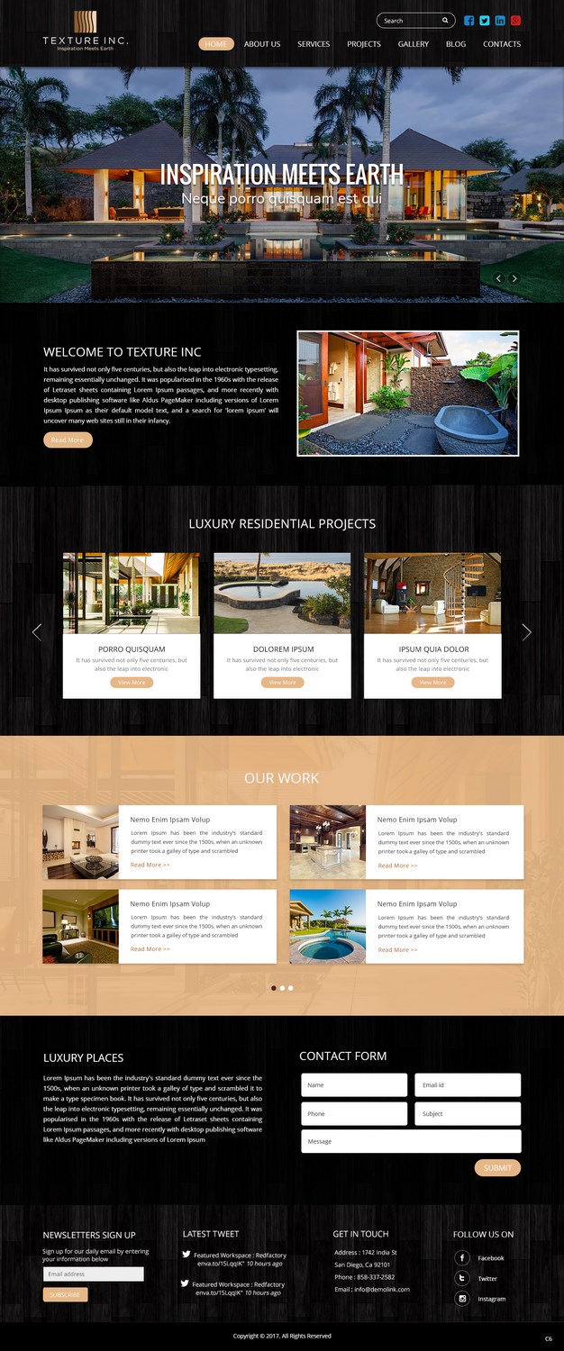 Web Design by pb for Texture Inc | Design #14355908