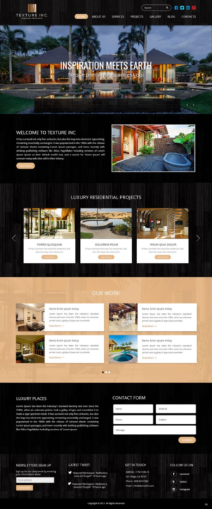 Web Design by pb for Texture Inc | Design: #14355908