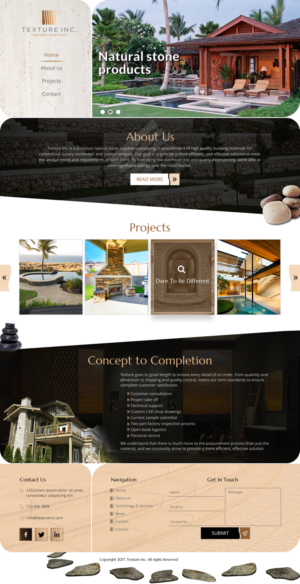 Web Design by rightway for Texture Inc | Design: #14330806
