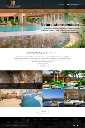 Web Design by rightway for Texture Inc | Design: #14330807