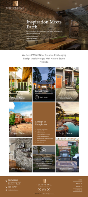 Web Design by rightway for Texture Inc | Design: #14330810